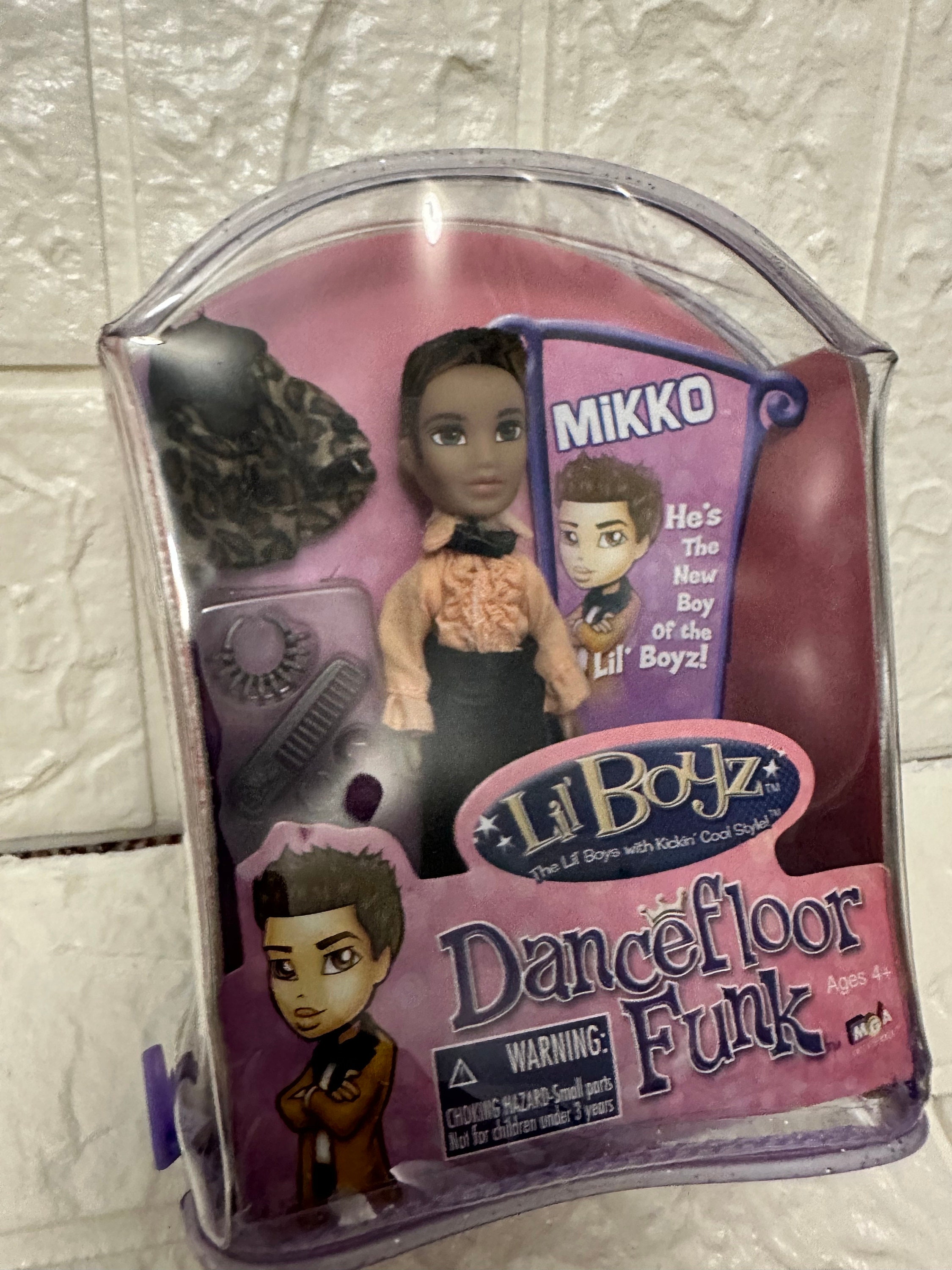 Lil Bratz Mikko Dancefloor Funk Doll Vintage 2004 - Sealed in