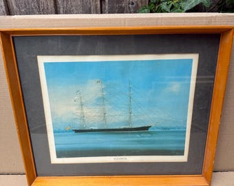 Vintage Sterling Silver 999 Clipper Ship Frame by Takehiko Seki - Etsy