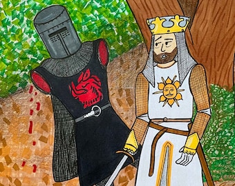 Monty Python - wydruk 5x7