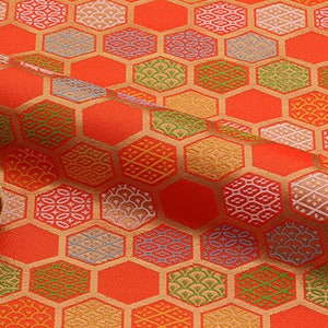 金らん  - Japanese traditional woven fabric &quot;KINRAN&quot; K1-07340