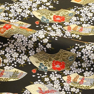 金らん(gold brocade) - Japanese traditional woven fabric &quot;KINRAN&quot; K1-14050
