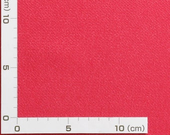 Chirimen(Crepe) -  [rose] Japanese traditional woven fabric "C1-00240"