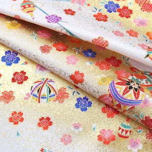 YUZEN- Japanese traditional dyed fabric &quot;Y1-01359&quot;