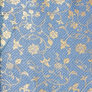 金らん(gold brocade) - Japanese traditional woven fabric &quot;KINRAN&quot; K1-11220 -KImono fabric