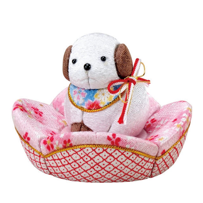 HANA WANKO 01-840\u201d Kimekomi Craft Kit Japanese Traditional Doll