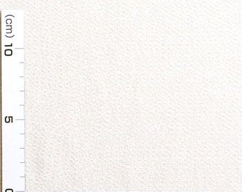 Chirimen(Crepe) -  [white] Japanese traditional woven fabric "C1-00740"