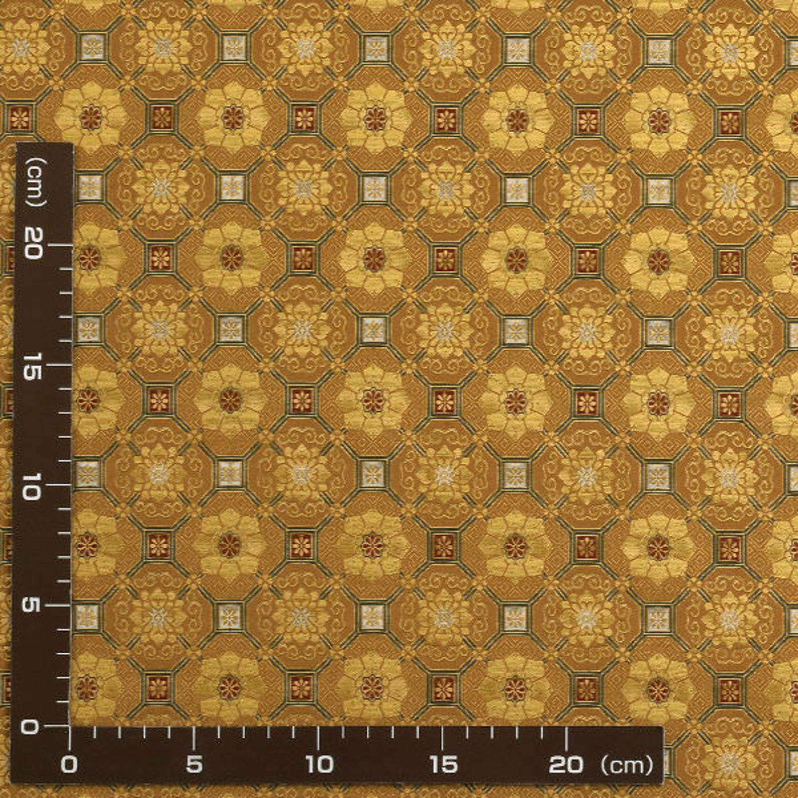 SILK 金らんgold Brocade Japanese Traditional Woven Fabric | Etsy