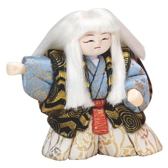 おさな連獅子 「01-877」 木目込み工作キット - 日本の伝統人形 - Etsy