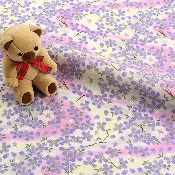 Patterned Chirimen(crepe) 