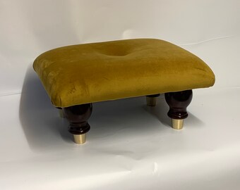 Velvet Stool Etsy