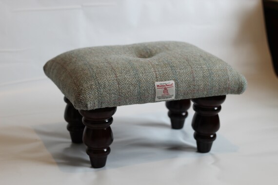 Small sale buttoned footstool