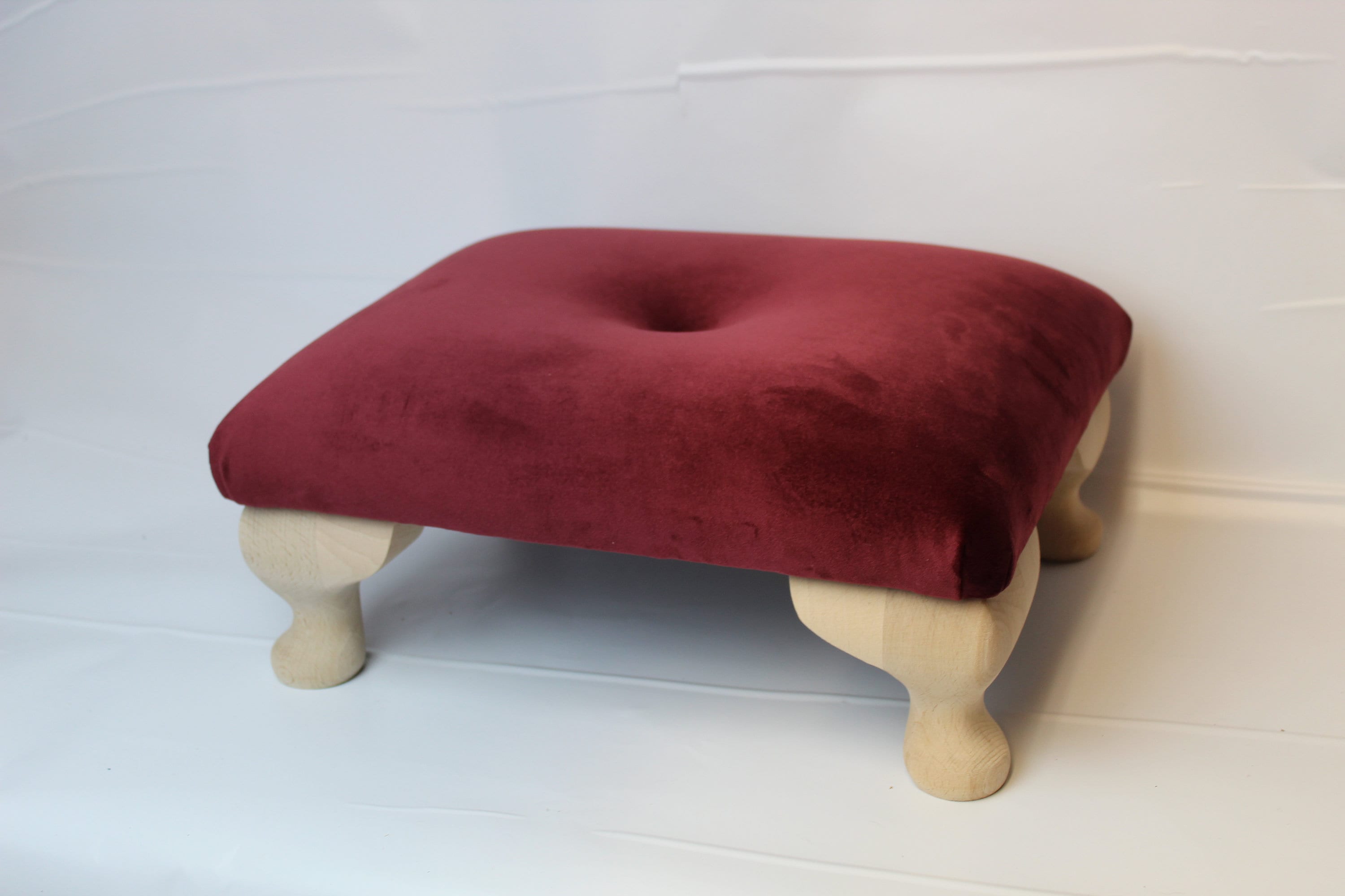 Under Desk Low Plain Multicolour Footstool / 9-10 Cm Small