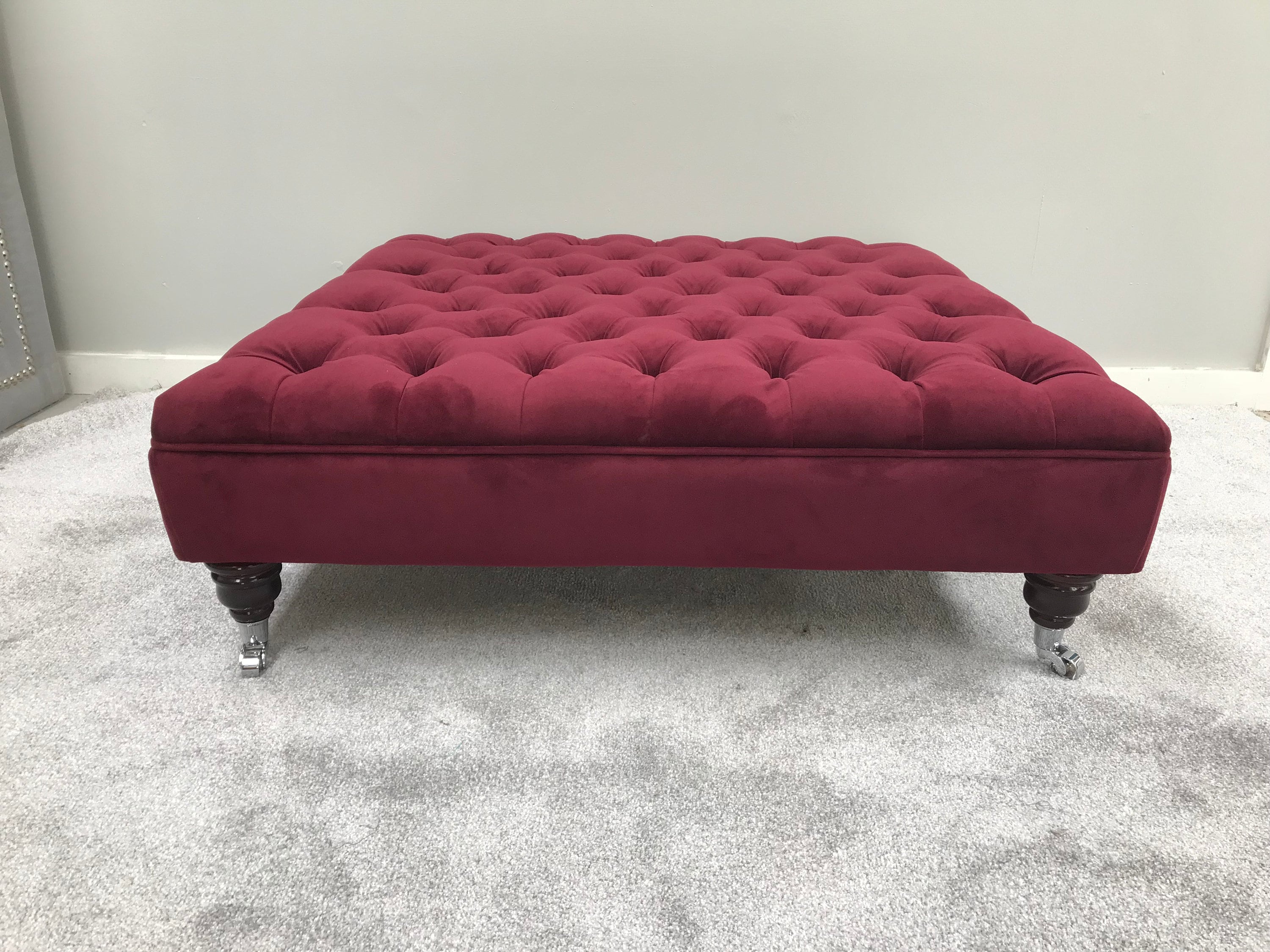 Extra Large Bespoke Footstool Coffee Table Ottoman Etsy UK