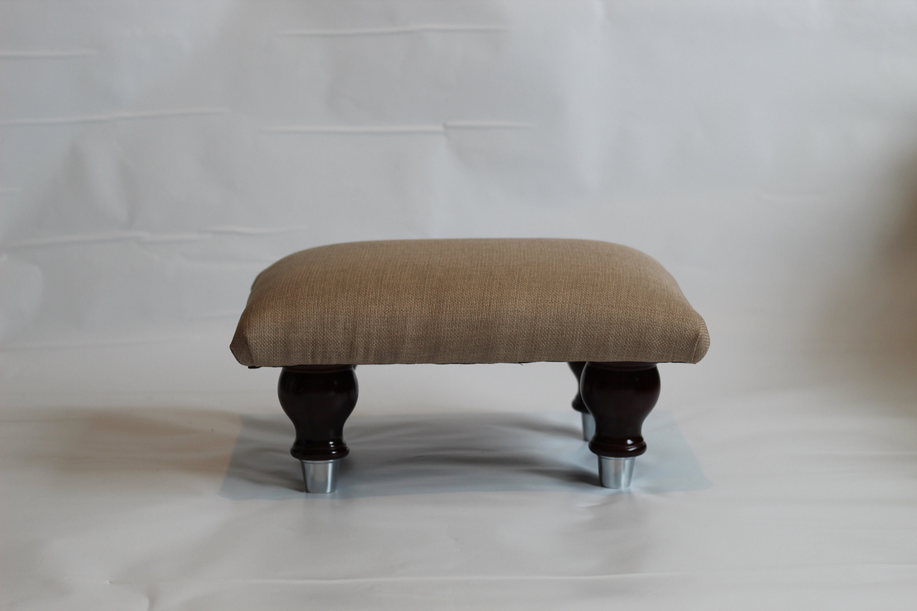Low Footstool Pouffe Colorado Oatmeal Stool Foot Rest Etsy UK