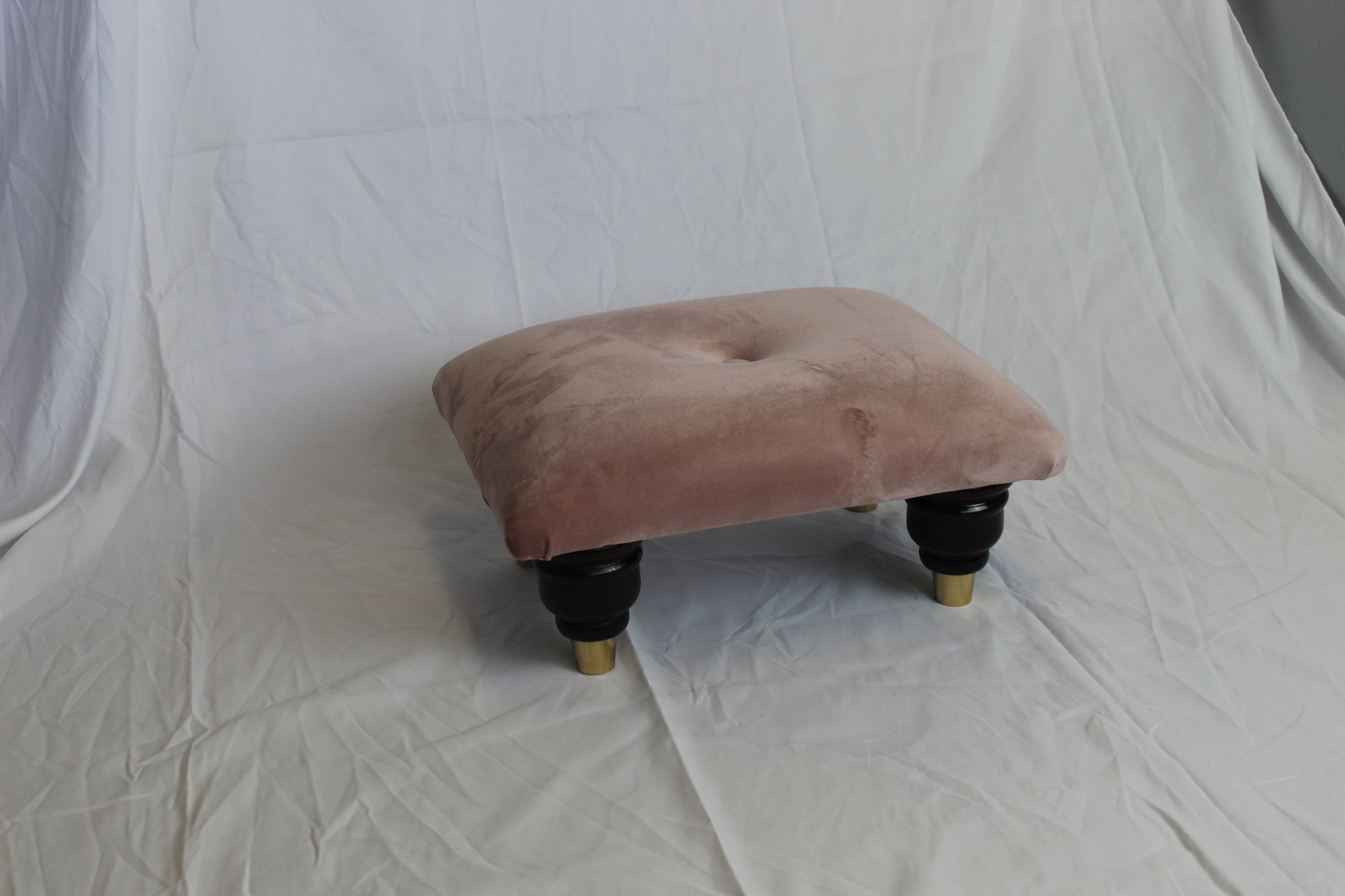 Under Desk Low Plain Multicolour Footstool / 9-10 Cm Small