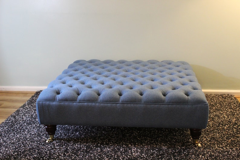Extra Large Footstool Coffee Table Ottoman Bespoke Etsy UK