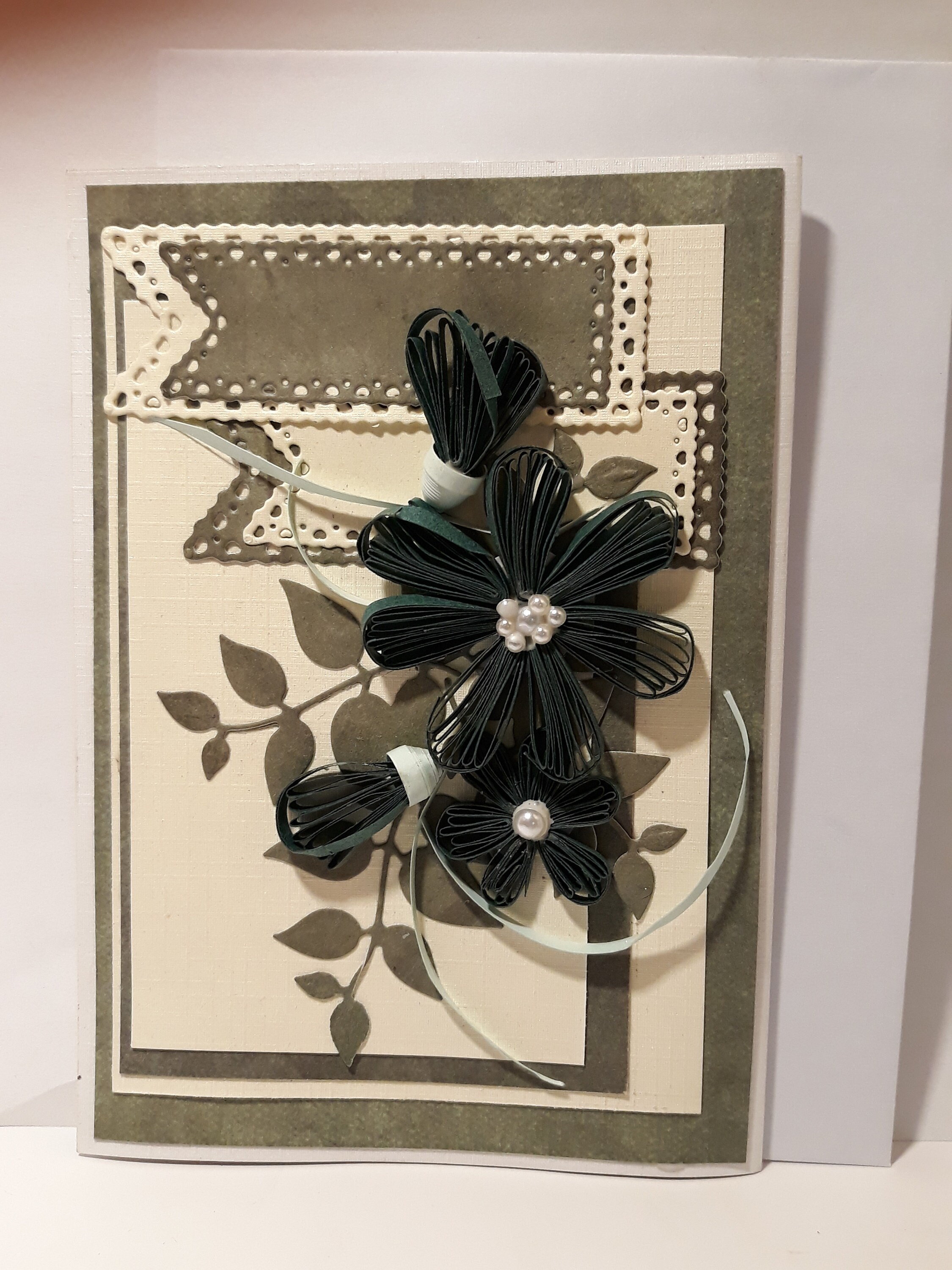 Card Quilling Art Paper Quiling Card Etsy