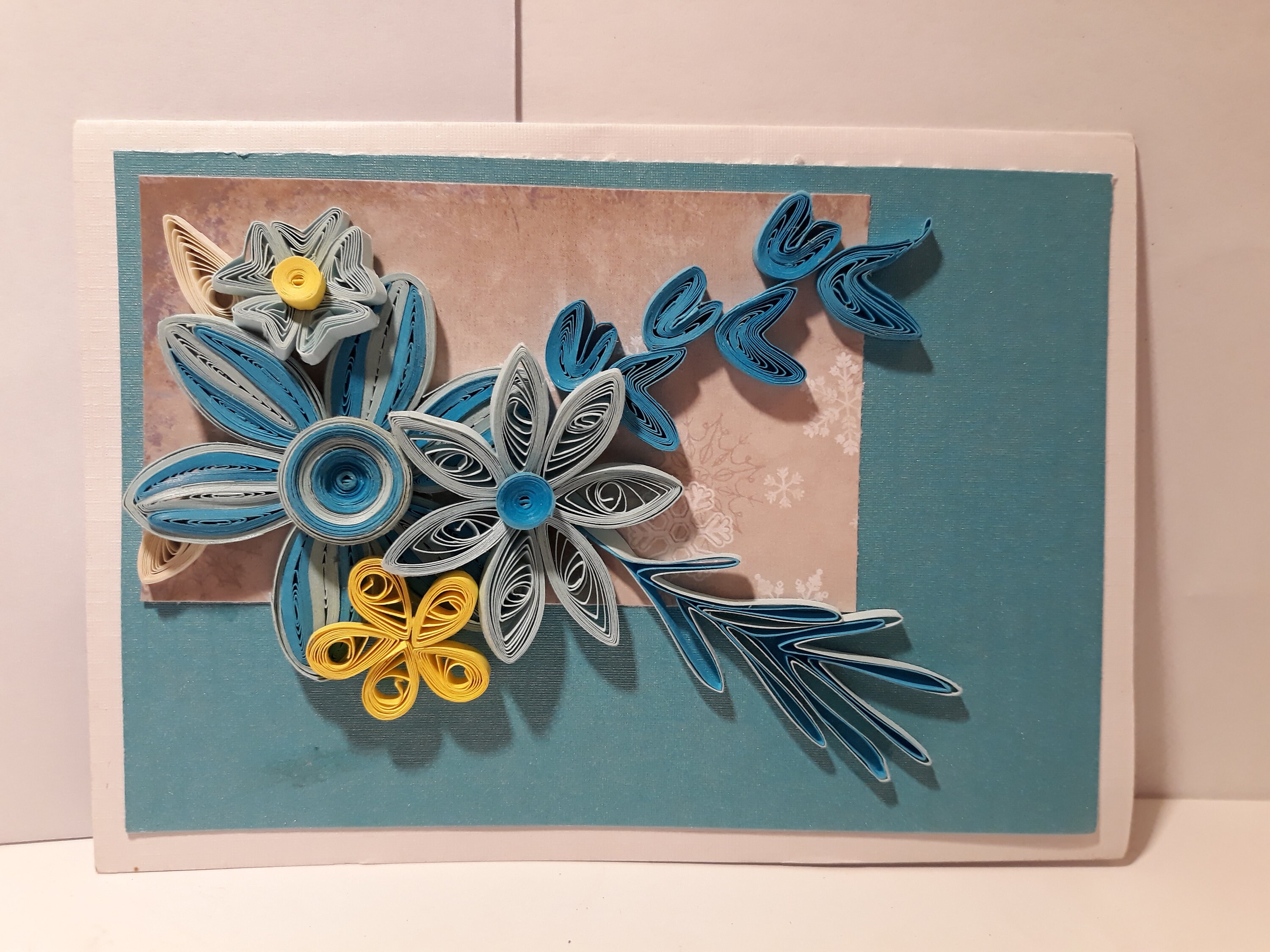Card Quilling Art Paper Quiling Card Etsy