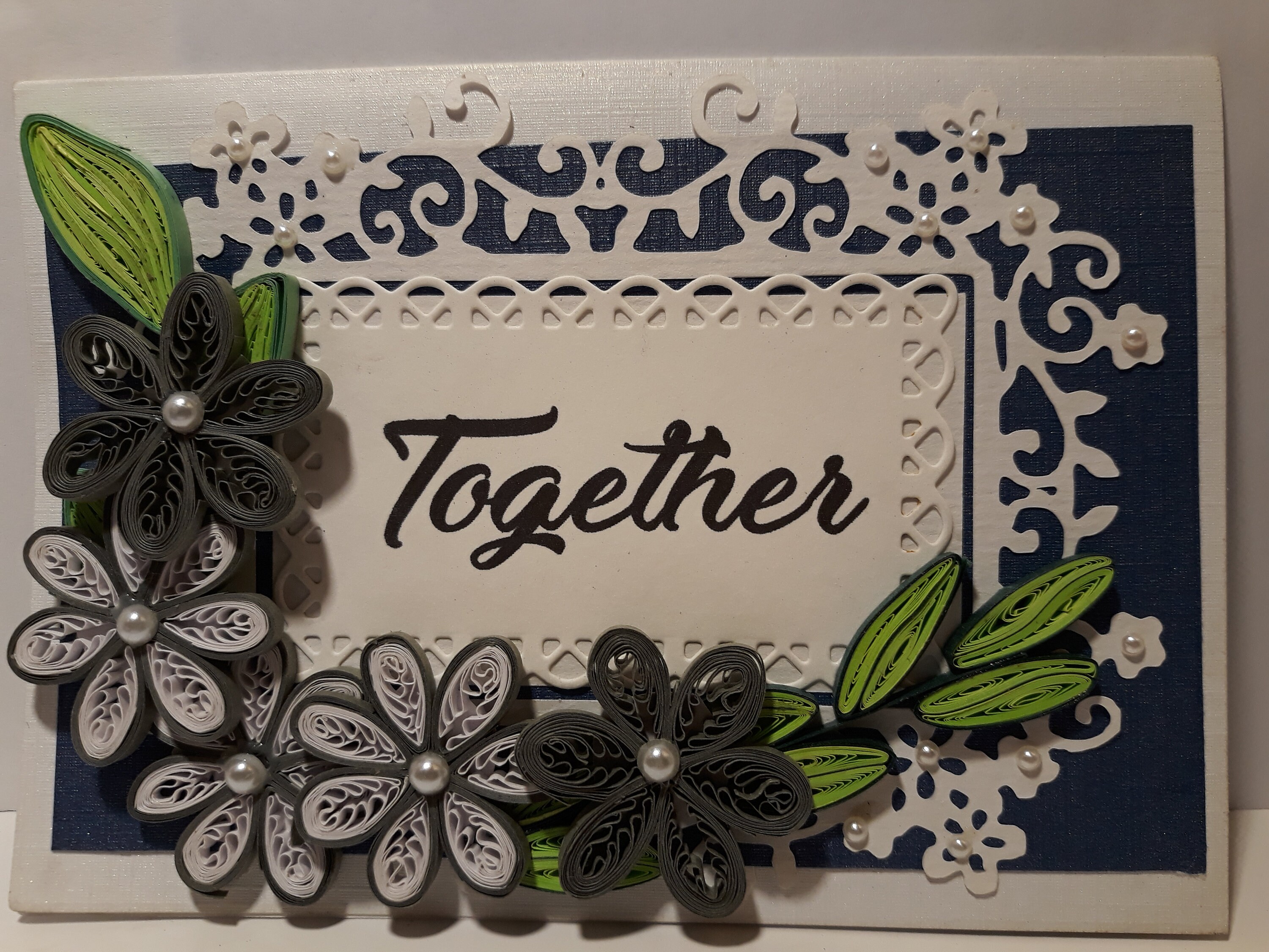Card Forever Quilling Art Paper Quiling Card Etsy