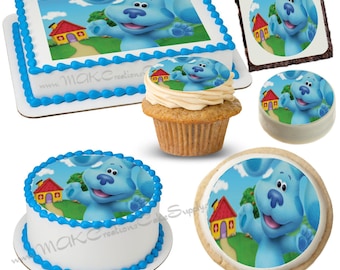 Blues Clues Cake Topper Etsy