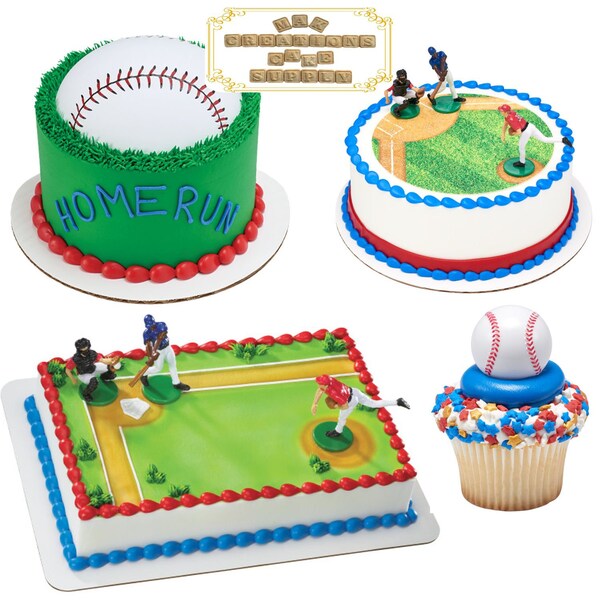 Baseball Field Cake Etsy