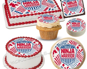 Ninja Warrior Cake Etsy