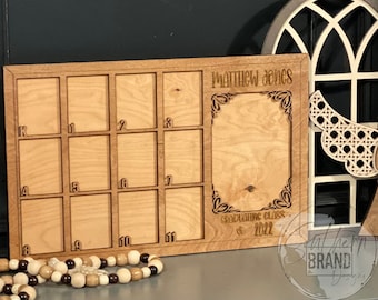 K-12 Photo Frame / Kindergarten - 12th Grade Picture frame / Kids picture frame