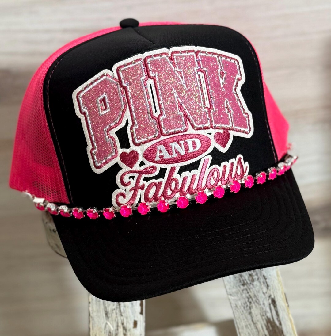 Doing My Best - Pink Vintage Trucker Hat main image 1