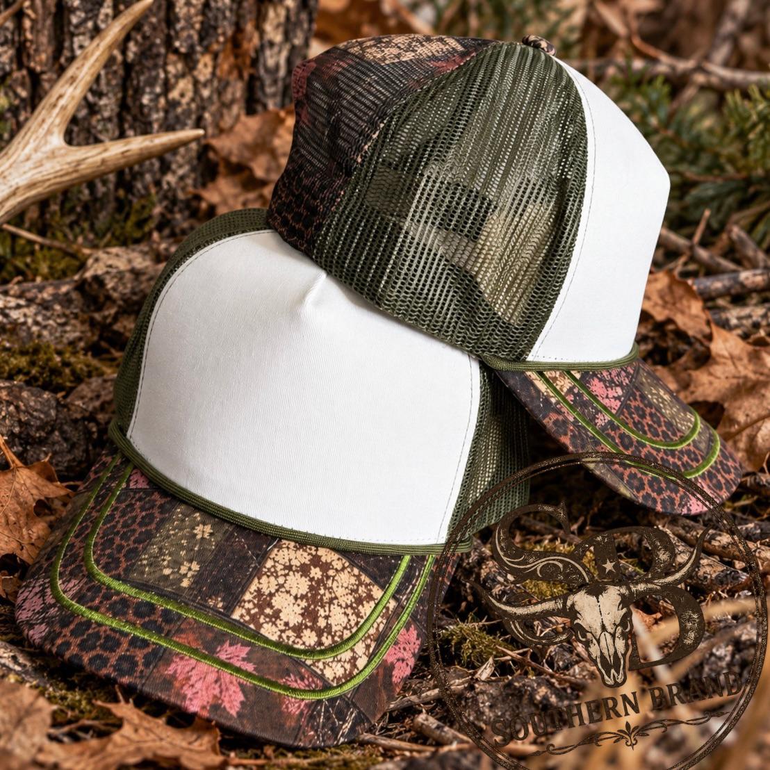 Camo Hat Girls - Etsy