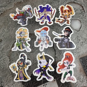 Chibi Warriors Stickers - Series 03