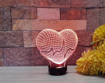 LEDランプ cartoon lamp heart LEDランプ cartoon lamp heart - メルカリ