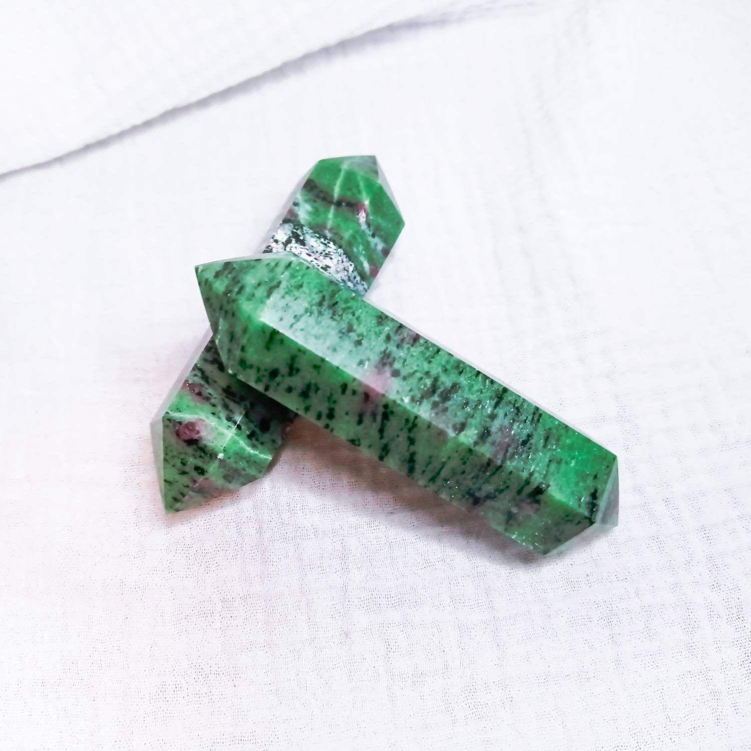 Zoisite Rubis Biterminée