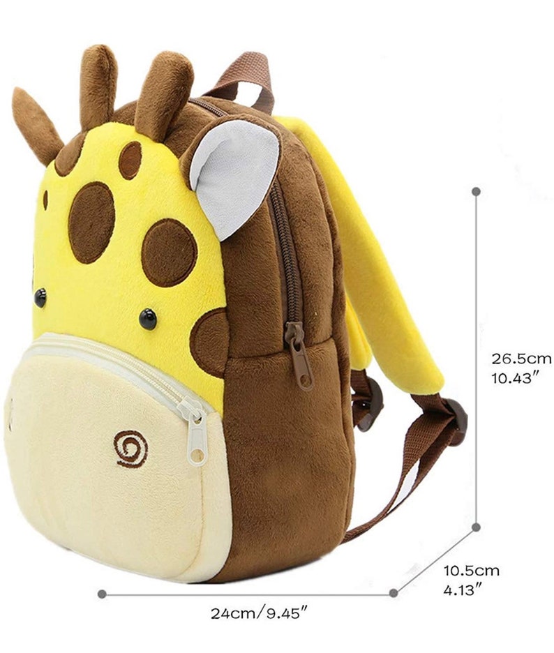 Personalized Toddler Backpack / Animal Backpack / Kids School Etsy