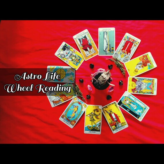 Astro Life Wheel Tarot And Rune Reading Etsy