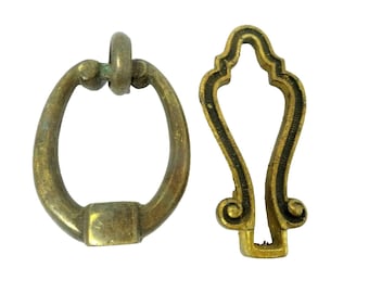 Antique Old Brass Metal Loop Chandelier Hangers Hook Decorative Lighting