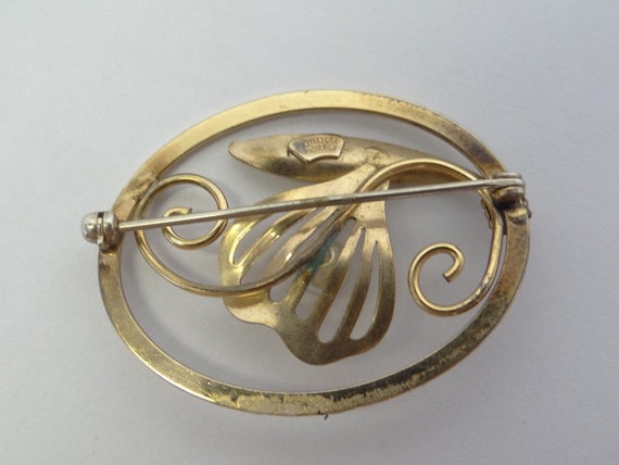 Vintage Gold Fill Andell Ladies Womens Pin Brooch… - image 5