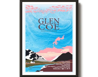 Impresión de Glen Coe
