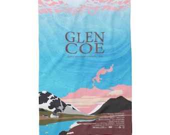 Paño de cocina Glen Coe, Escocia