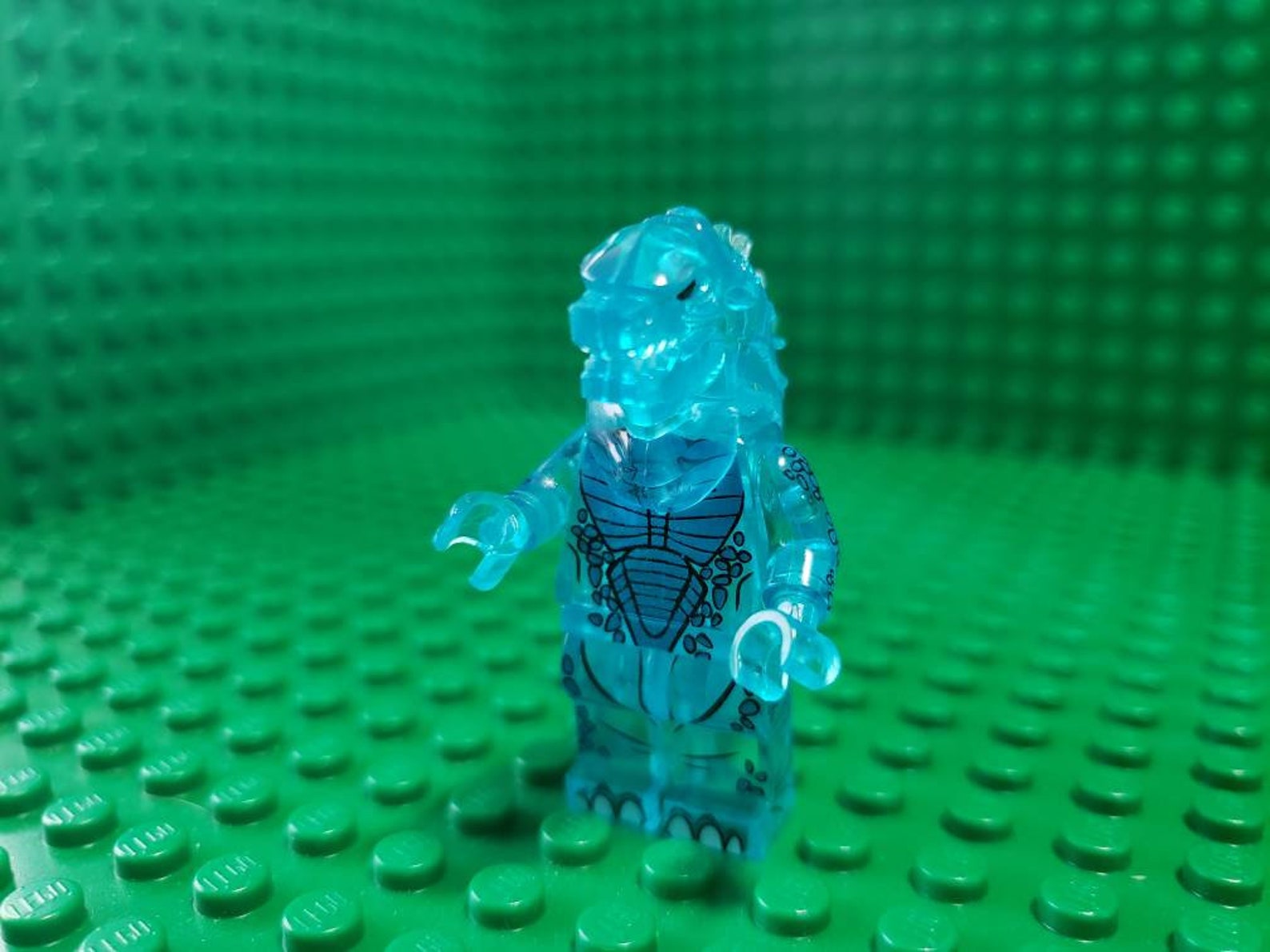 GO go Godzilla Minifigures monster Dragon figures King of the | Etsy