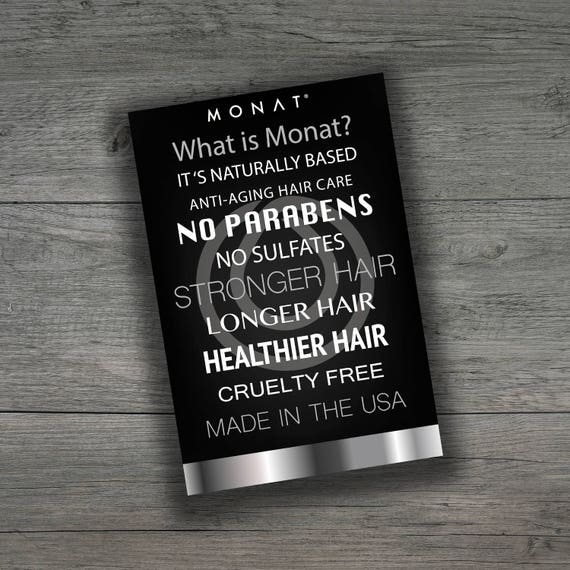 Monat Flyer What is Monat Monat Hair Care Monat Global Etsy
