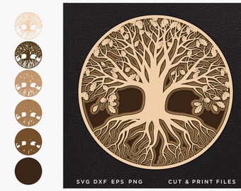 Download Tree Illustrations Etsy