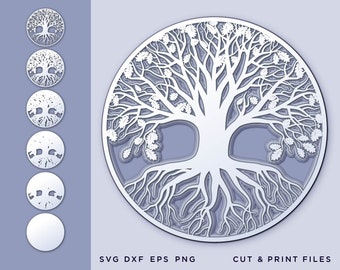 Free Free Layered Tree Mandala Svg 38 SVG PNG EPS DXF File