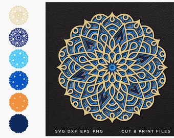 Download Free Layered Mandala Svg Etsy SVG Cut Files