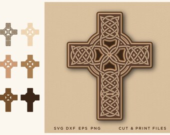 Download 3d Cross Svg Etsy