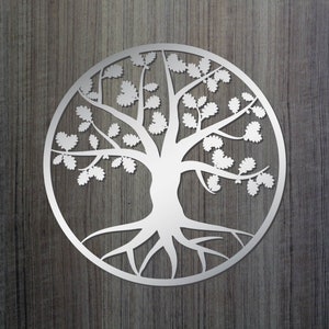 La vie de l’arbre, arbre coupe fichier, arbre découpé, dxf arbre, arbre vecteur, arbre clipart Vector art dxf, png, svg
