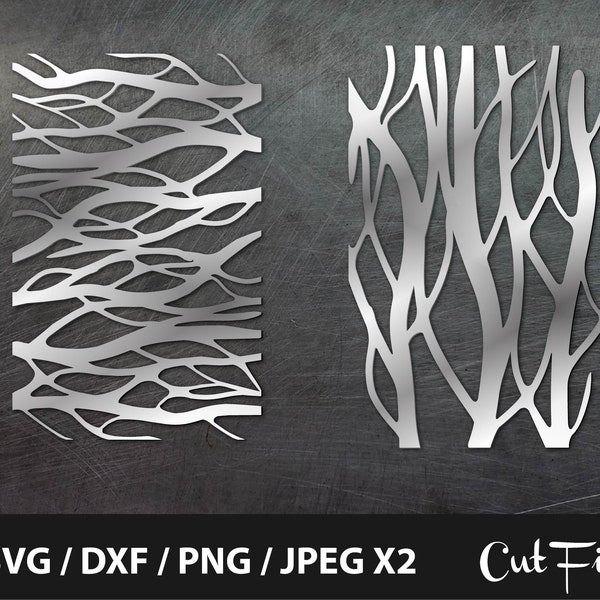 Tree Wall Panels, Quatrefoil, Lattice, Branches on the wall, laser cutting, SVG File for Cricut, Room Decor vinyl, Tree Patterns Wall art