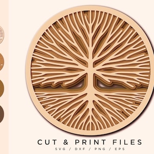 Tree of Life Tree of Life svg, Tree cut file, Tree cut out, Vinyl Transfer, Laser Cutting, Engraving Clipart, Tree svg, Svg files for cricut