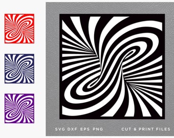 Optical Vortex , Optical illusion, Create crafts that will trick your eyes!