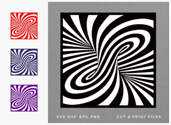 Download Optical Vortex Optical Illusion Create Crafts That Will Etsy