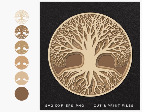 Download Tree Of Life Tree Of Life Svg Tree Cut File Svg By Layers Etsy